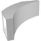 Ekena Millwork 6-in. W x 16-in. D x 16-in. H Thorton Architectural Grade PVC Knee Brace BRCP06X16X16THR - alternate 3